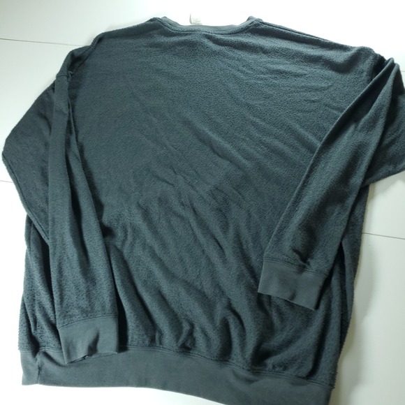 Alo Womens Medium Soho Pullover Crew Soft Long Sleeve Charcoal - Picture 6 of 7